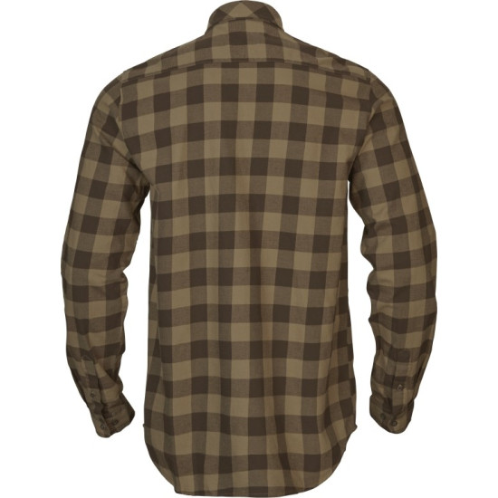 KOSZULA HARKILA SCANDINAVIAN L/S SHIRT / Antique Bronze Check