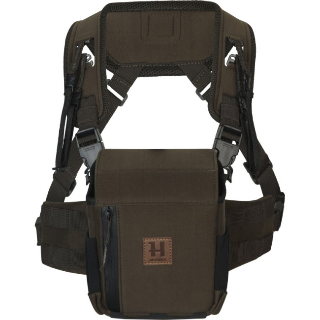 Szelki do lornetki / Harkila Bino Harness / Dark willow green