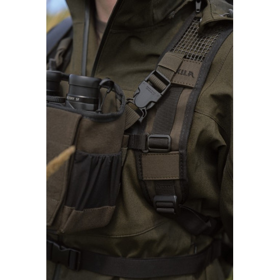 Szelki do lornetki / Harkila Bino Harness / Dark willow green