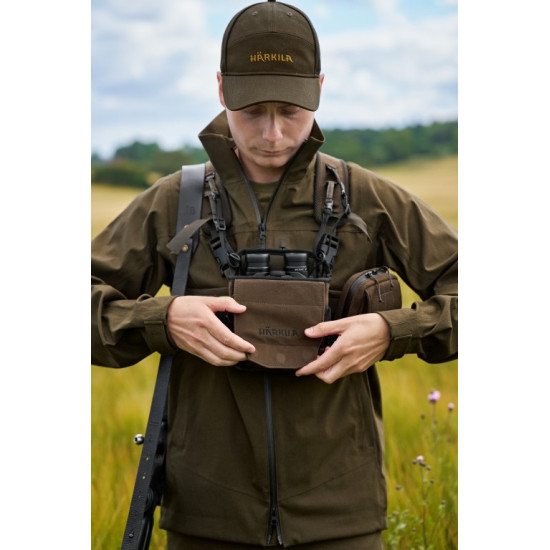 Szelki do lornetki / Harkila Bino Harness / Dark willow green