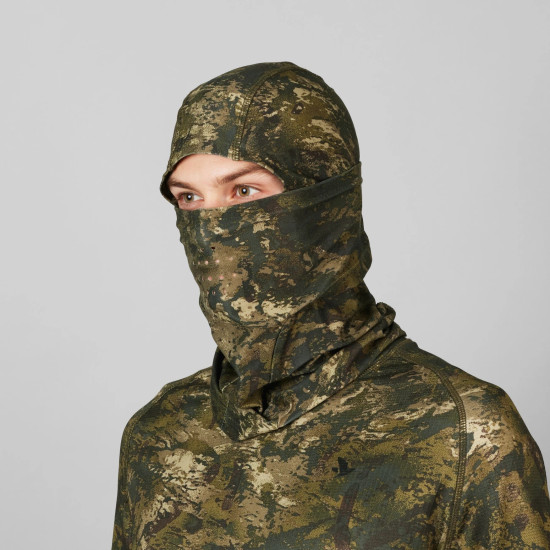 Kominiarka Seeland / Scent control Camo balaclava / InVis green
