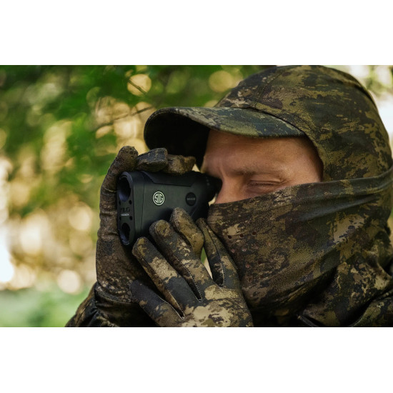 Kominiarka Seeland / Scent control Camo balaclava / InVis green