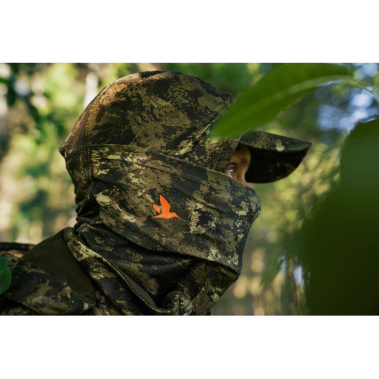 Kominiarka Seeland / Scent control Camo balaclava / InVis green