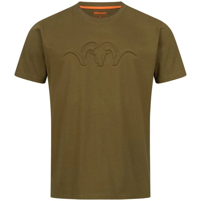 Koszulka Blaser Argali 3D Debossed T25 / Dark olive