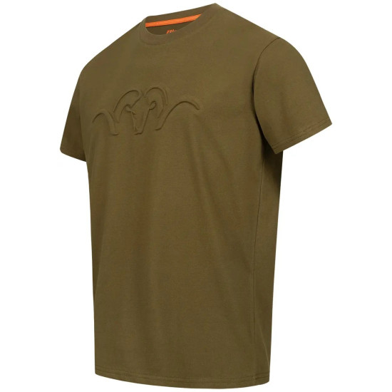 Koszulka Blaser Argali 3D Debossed T25 / Dark olive