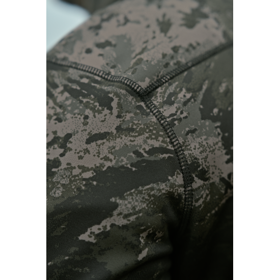 Bluza polarowa Harkila NOCTYX Camo z zamkiem błyskawicznym