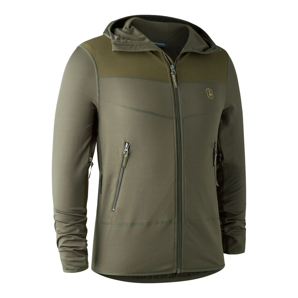 Bluza z kapturem Deerhunter / Rogaland Light Sweat / Adventure green