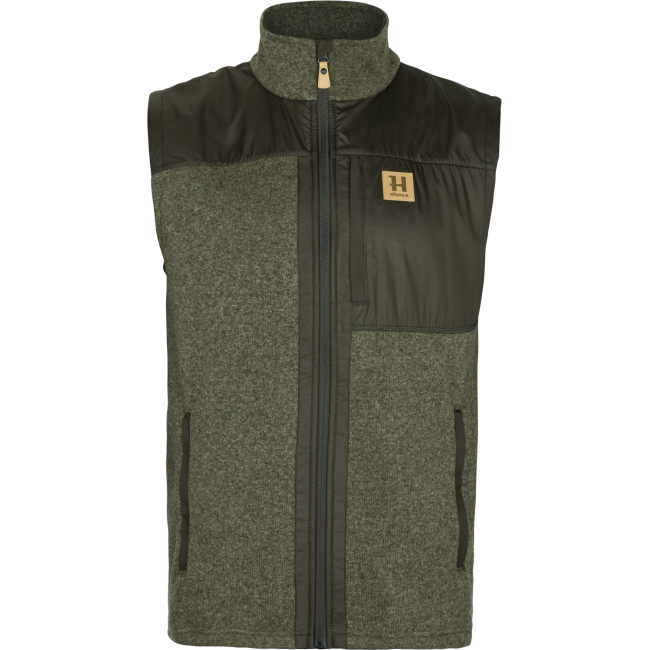 Kamizelka Harkila Kalix fleece / Willow green/Shadow brown