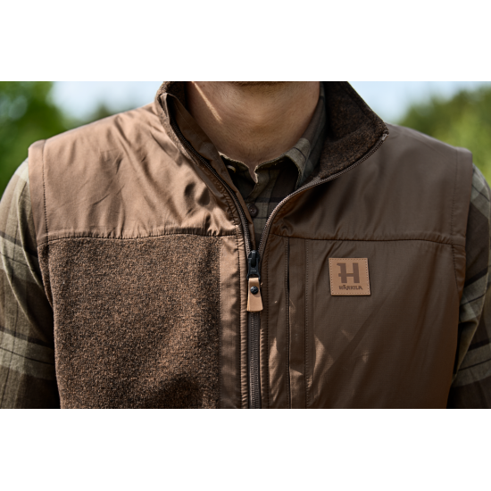 Kamizelka Harkila Kalix fleece / Dark earth