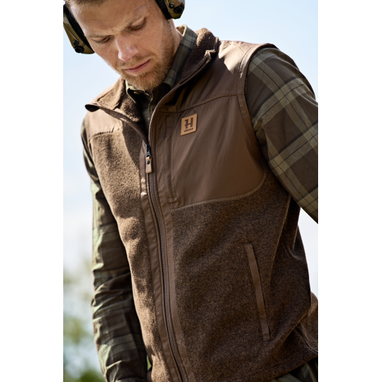 Kamizelka Harkila Kalix fleece / Dark earth