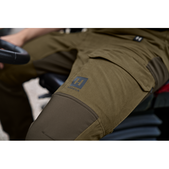 Spodnie Harkila Scandinavian Dark olive/Willow green