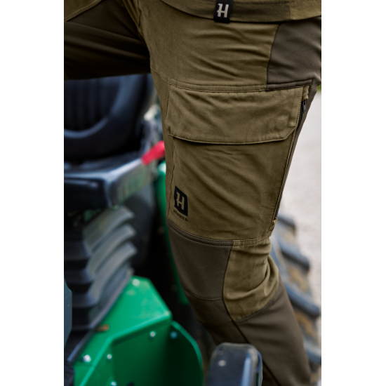 Spodnie Harkila Scandinavian Dark olive/Willow green
