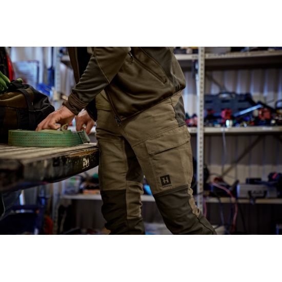 Spodnie Harkila Scandinavian Dark olive/Willow green