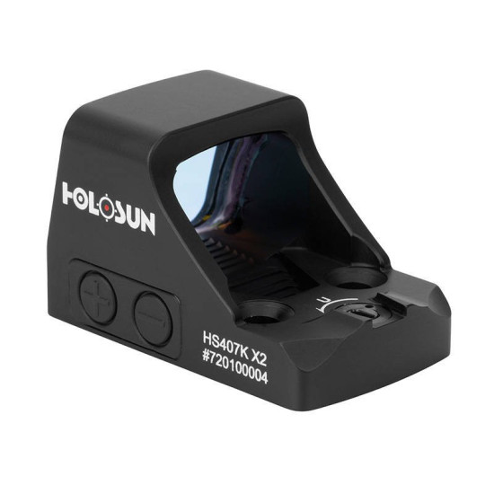 Holosun HS407K X2 Open Reflex SubCompact Pistol Sight (czarny)