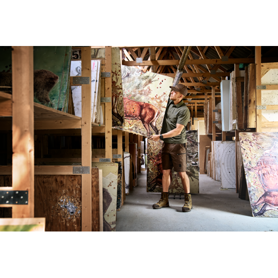 Spodenki Harkila Fjell – Dark Earth / Shadow Brown