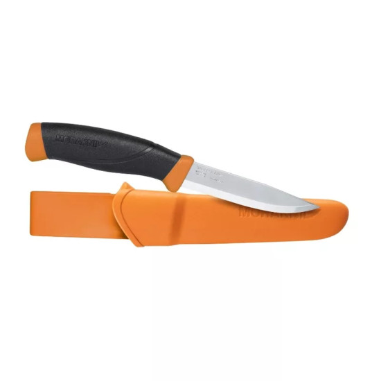 Nóż Morakniv Companion MG (burnt orange) – uniwersalny nóż outdoorowy