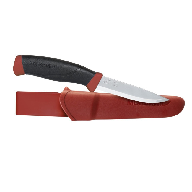 Nóż Morakniv Companion MG (czerwony) – uniwersalny nóż outdoorowy