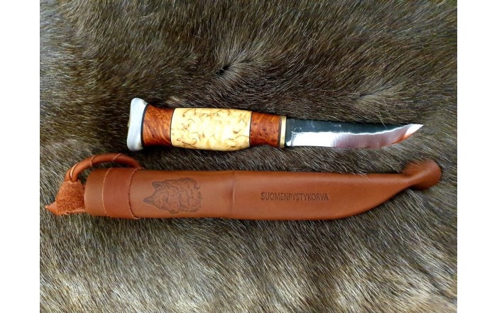 NÓŻ WOOD JEWEL / Carving knife with horn / BLADE