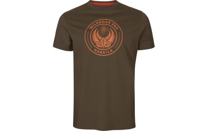 Koszulka Harkila Wildboar Pro S/S t-shirt 2-pack - Limited Edition (willow green/Demitasse brown)