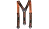 SZELKI HARKILA / TECH BRACES / Brown / Orange Blaze