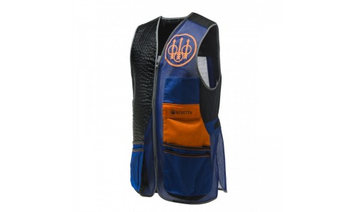 Kamizelka strzelecka Beretta Sporting EVO Vest / BlueBeretta & Black & Orange