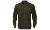 KOSZULA HARKILA KALDFJORD CORDUROY CHECK SHIRT ( Willow green)