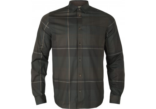 Koszula Harkila Akse L/S Shirt / Shadow brown check