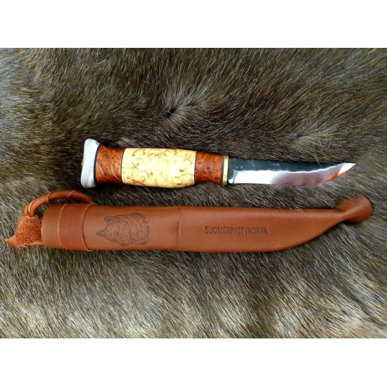 NÓŻ WOOD JEWEL / Carving knife with horn / BLADE