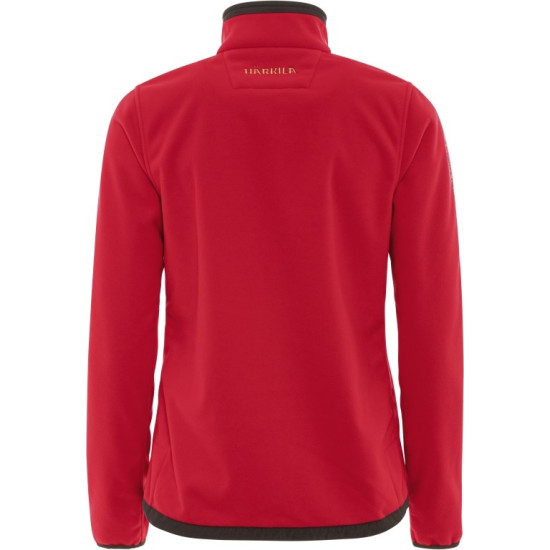 KURTKA POLAROWA HARKILA / KAMKO FLEECE WOMEN (brown/red)