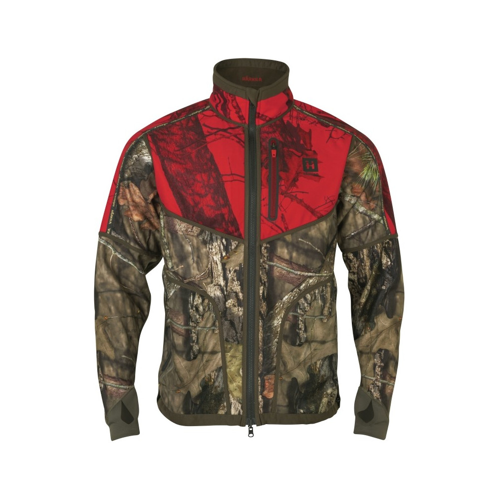 KURTKA MYŚLIWSKA HARKILA KAMKO CAMO REVERSIBLE WSP JACKET (Hunting Green/MossyOak®Break-Up Country®)