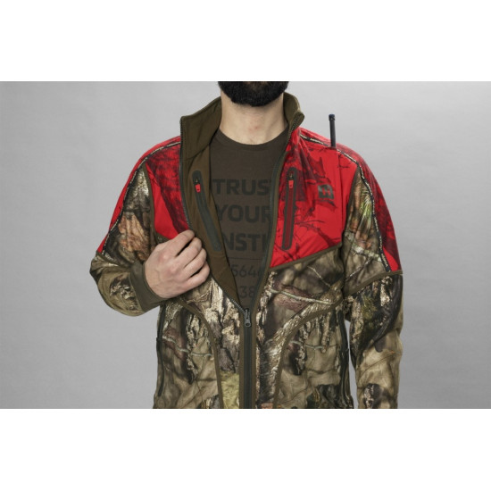 KURTKA MYŚLIWSKA HARKILA KAMKO CAMO REVERSIBLE WSP JACKET (Hunting Green/MossyOak®Break-Up Country®)