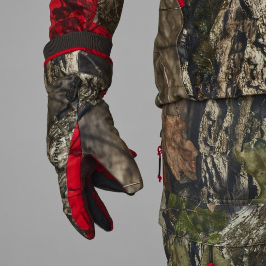 Rękawiczki Harkila Moose Hunter 2.0 GTX Gloves (MOSSYOAK®BREAK-UP COUNTRY®/MOSSYOAK®RED)