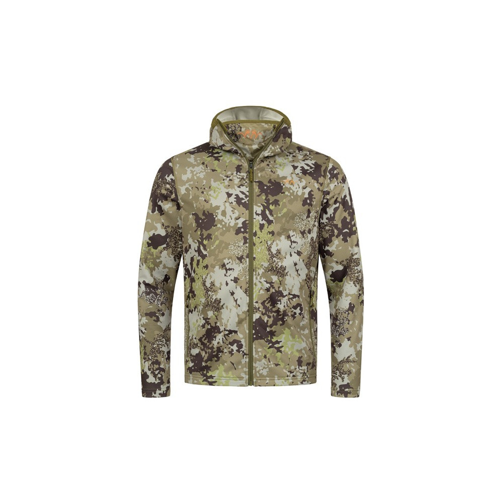 Bluza z kapturem Drain Full-Zip Blaser / HunTec Camouflage